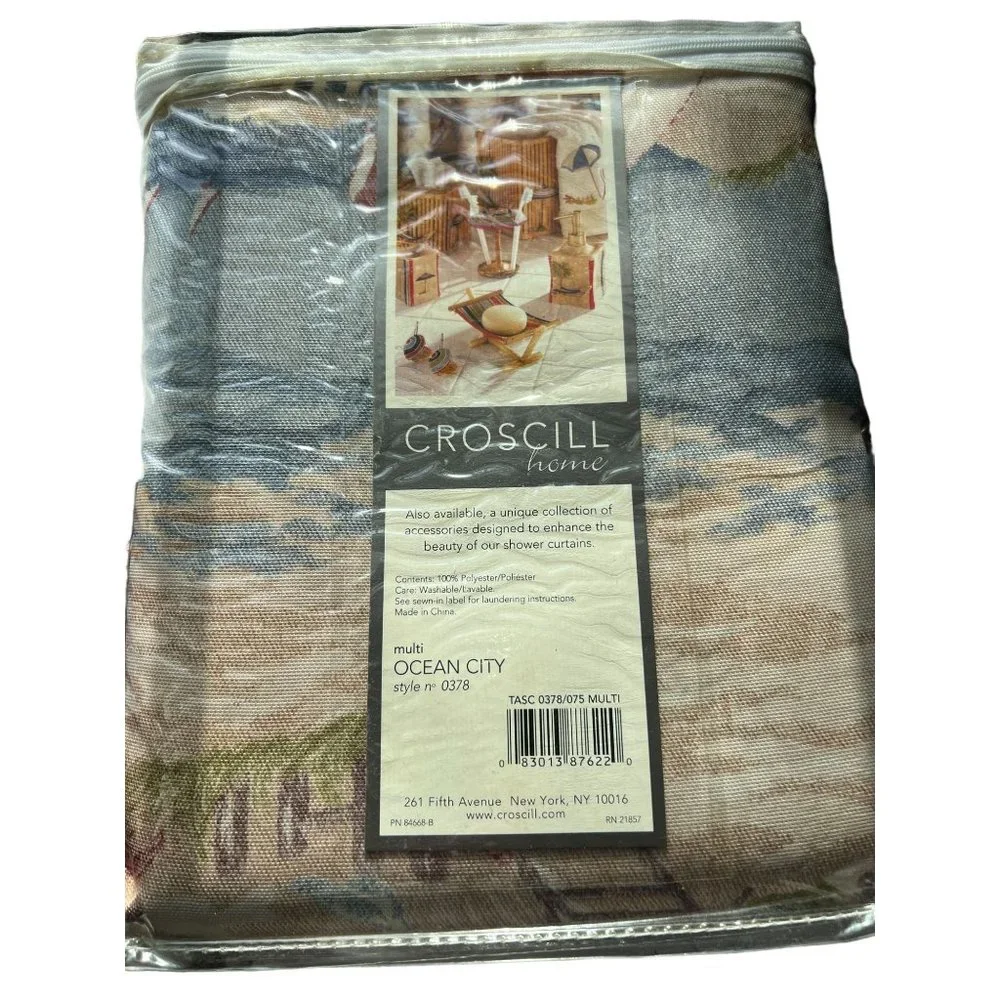 Croscill Home Ocean City Shower Curtain 72